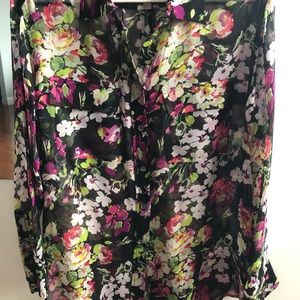 Equipment silk blouse